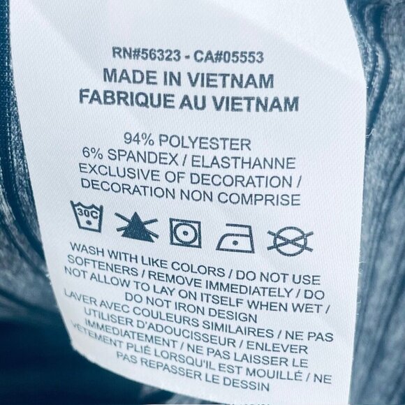 Nike Golf Dri Fit Polo Shirt Size 2XL Men’s Striped Gray Logo Short Sleeve New - Picture 5 of 9